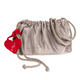 Ilana Velvet Bag With Charm