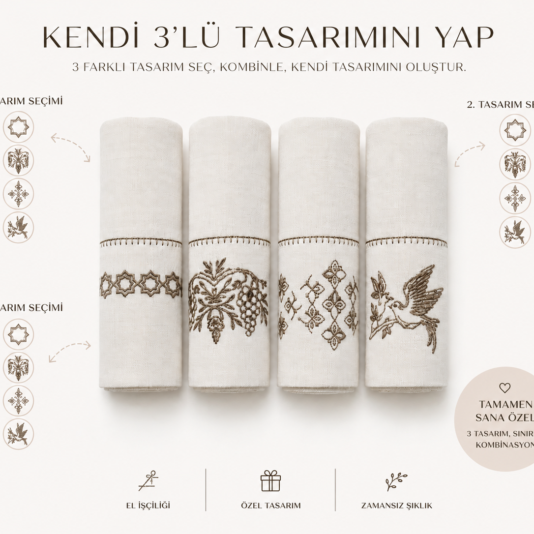 Kendi 3'lü setini tasarla!